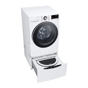 LG 洗18+2.5公斤 TWINWash 雙能洗｜冰瓷白｜蒸洗脫, TW18VWPT