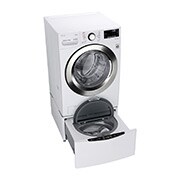 LG TWINWash™ 雙能洗 (蒸洗脫)｜18公斤+2.5公斤洗衣容量, TW18WPT.250HW