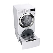 LG TWINWash™ 雙能洗 (蒸洗脫)｜19公斤+2.5公斤洗衣容量, TW19WPT.250HW