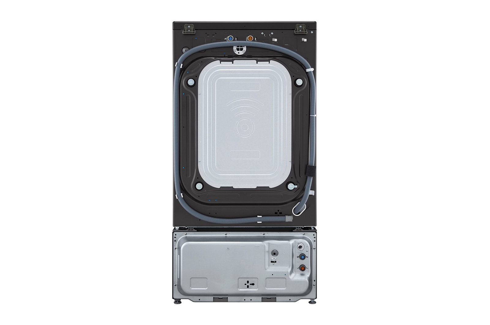 LG 洗21+2.5公斤 TWINWash 雙能洗｜尊爵黑｜蒸洗脫, TW21BPT