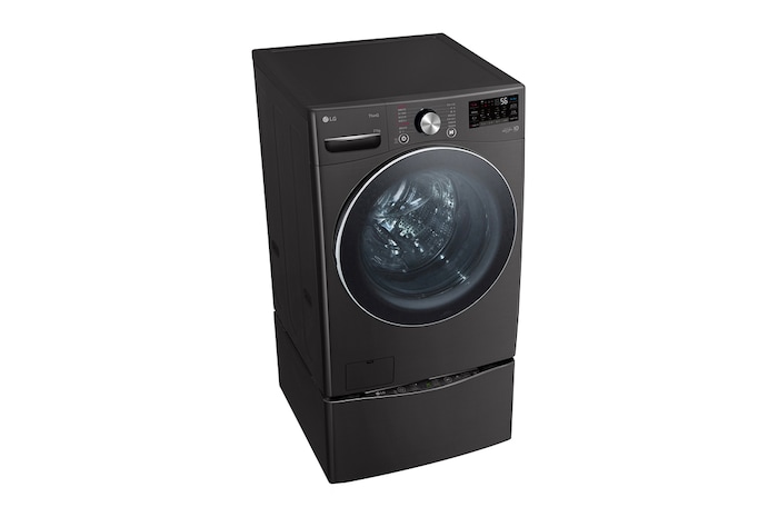 LG 洗21+2.5公斤 TWINWash 雙能洗｜尊爵黑｜蒸洗脫, TW21BPT