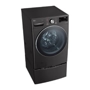 LG 洗21+2.5公斤 TWINWash 雙能洗｜尊爵黑｜蒸洗脫, TW21BPT