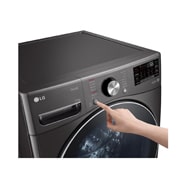LG 洗21+2.5公斤 TWINWash 雙能洗｜尊爵黑｜蒸洗脫, TW21BPT