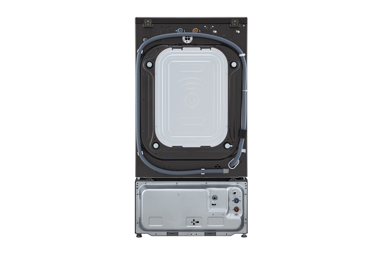 LG 洗21+2.5公斤 TWINWash 雙能洗｜尊爵黑｜蒸洗脫烘, TW21DPT