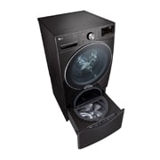 LG 洗21+2.5公斤 TWINWash 雙能洗｜尊爵黑｜蒸洗脫烘, TW21DPT