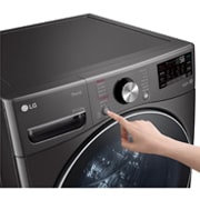 LG 洗21+2.5公斤 TWINWash 雙能洗｜尊爵黑｜蒸洗脫烘, TW21DPT