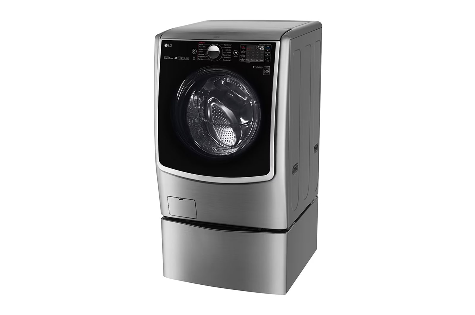 LG 洗21+2.5公斤 TWINWash 雙能洗｜典雅銀｜蒸洗脫烘, TW21PT.250HV