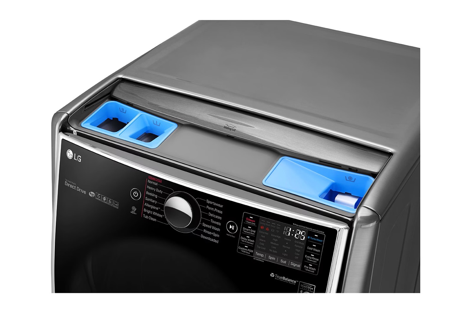 LG 洗21+2.5公斤 TWINWash 雙能洗｜典雅銀｜蒸洗脫烘, TW21PT.250HV