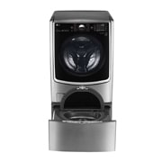 LG 洗21+2.5公斤 TWINWash 雙能洗｜典雅銀｜蒸洗脫烘, TW21PT.250HV