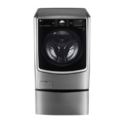 LG 洗21+2.5公斤 TWINWash 雙能洗｜典雅銀｜蒸洗脫烘, TW21PT.250HV