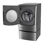 LG 洗21+2.5公斤 TWINWash 雙能洗｜典雅銀｜蒸洗脫烘, TW21PT.250HV