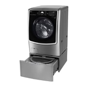 LG 洗21+2.5公斤 TWINWash 雙能洗｜典雅銀｜蒸洗脫烘, TW21PT.250HV