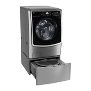 LG 洗21+2.5公斤 TWINWash 雙能洗｜典雅銀｜蒸洗脫烘, TW21PT.250HV