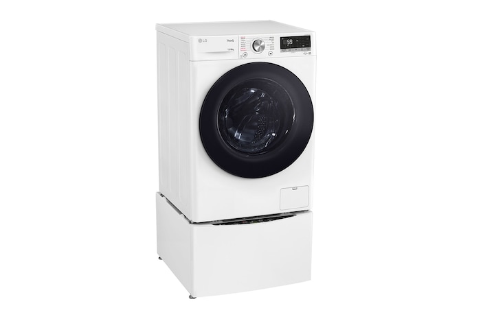 LG 洗13+2公斤 TWINWash 雙能洗｜冰瓷白｜蒸洗脫烘, WDS13VEW.201AHW