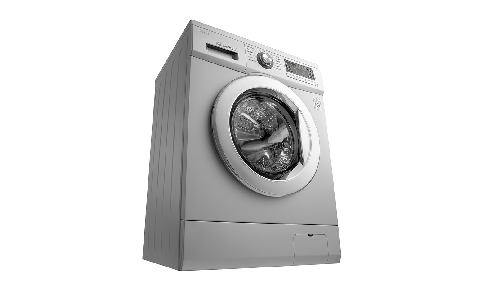 LG DD直驅變頻滾筒洗衣機 精緻銀 / 7公斤洗衣容量, WD-70MGS