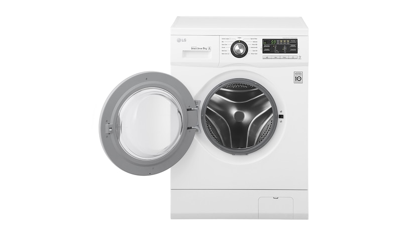 LG DD直驅變頻滾筒洗衣機 白 / 9公斤洗衣容量, WD-90MGA