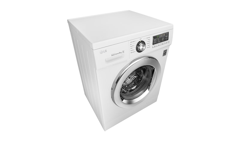 LG DD直驅變頻滾筒洗衣機 白 / 9公斤洗衣容量, WD-90MGA