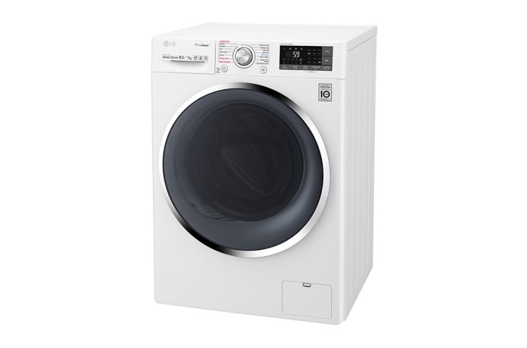 LG WiFi滾筒洗衣機(蒸洗脫烘) 冰磁白 / 10.5公斤, WD-S105DW