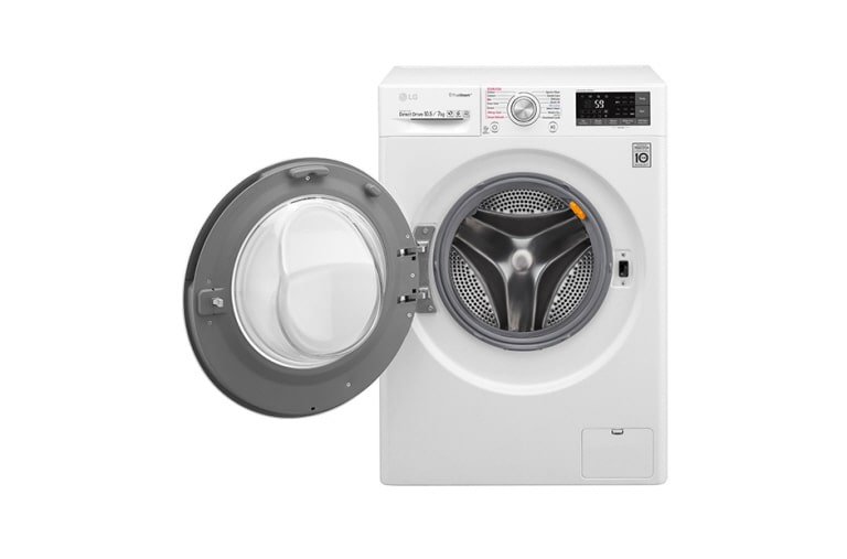 LG WiFi滾筒洗衣機(蒸洗脫烘) 冰磁白 / 10.5公斤, WD-S105DW