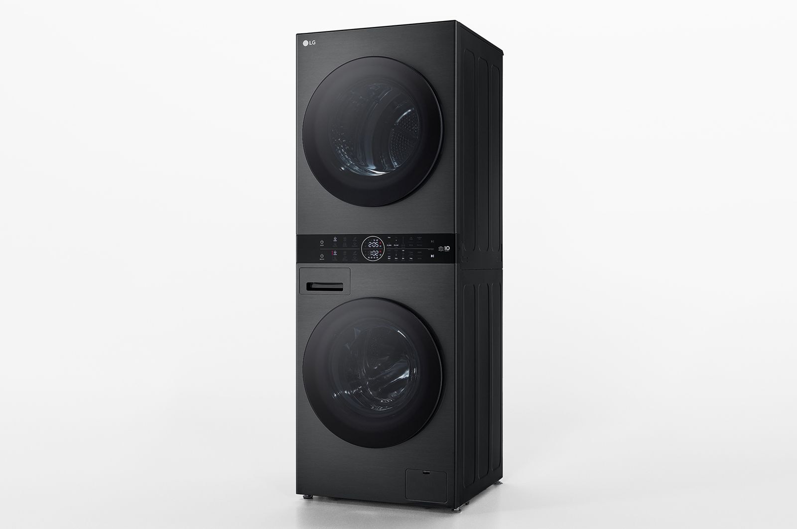 LG 洗13公斤+乾10公斤 WashTower AI 智控洗乾衣機｜極光黑, WD-S1310B