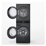 LG 洗13公斤+乾10公斤 WashTower AI 智控洗乾衣機｜極光黑, WD-S1310B