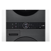 LG 洗13公斤+乾10公斤 WashTower AI 智控洗乾衣機｜極光黑, WD-S1310B