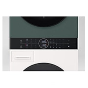 LG 洗13公斤+乾10公斤 Objet Collection WashTower™ AI 智控洗乾衣機｜自然綠+雪霧白, WD-S1310GB
