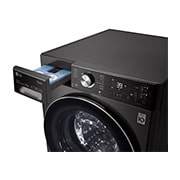 LG 13公斤滾筒洗衣機｜尊爵黑｜蒸洗脫烘 (洗13+烘8公斤), WD-S13VAB