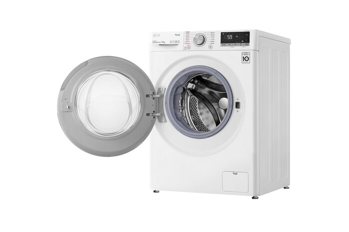 LG 13公斤滾筒洗衣機｜冰瓷白｜蒸洗脫 (特定通路販售), WD-S13VCW