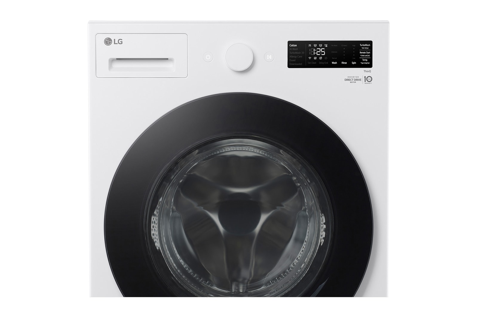 LG 15公斤滾筒洗衣機｜雪霧白｜AI DD™ 蒸洗脫, WD-S15NW