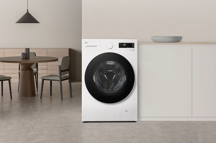 LG 15公斤滾筒洗衣機｜雲霧白｜AI DD™ 蒸洗脫, WD-S15NW