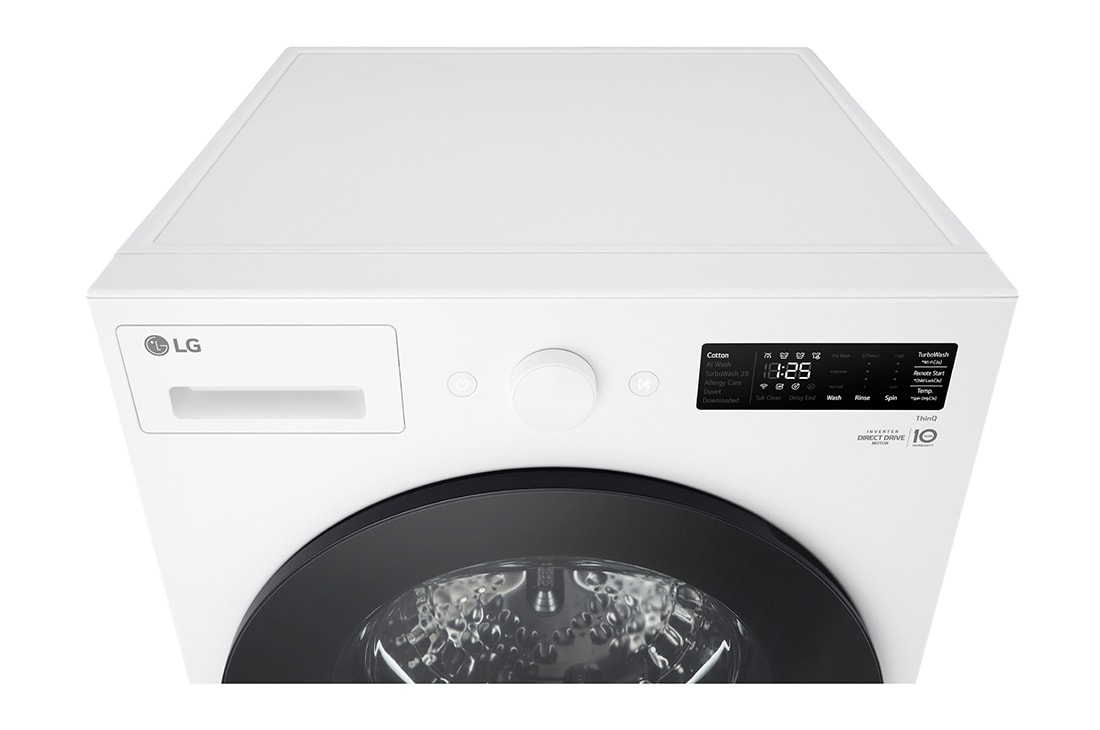 LG 15公斤滾筒洗衣機｜雲霧白｜AI DD™ 蒸洗脫, WD-S15NW