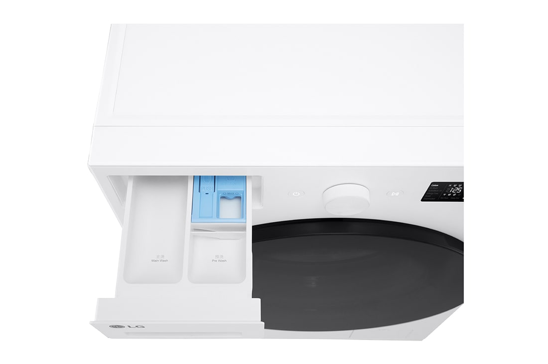 LG 15公斤滾筒洗衣機｜雲霧白｜AI DD™ 蒸洗脫, WD-S15NW