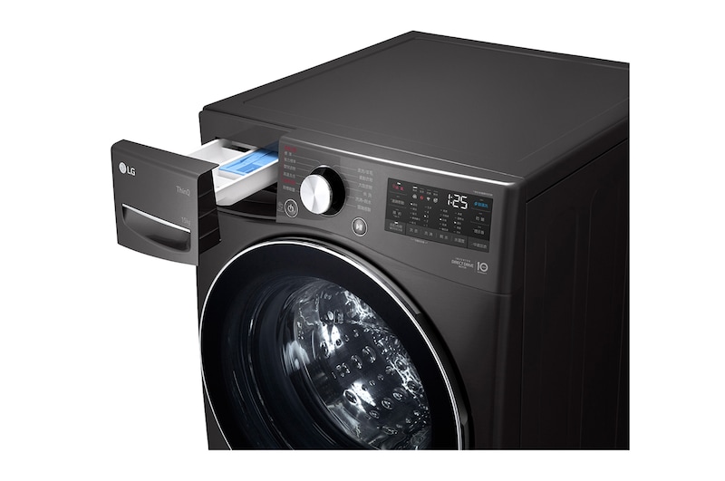 LG 15公斤滾筒洗衣機｜尊爵黑｜蒸洗脫 (特定通路販售), WD-S15TBB