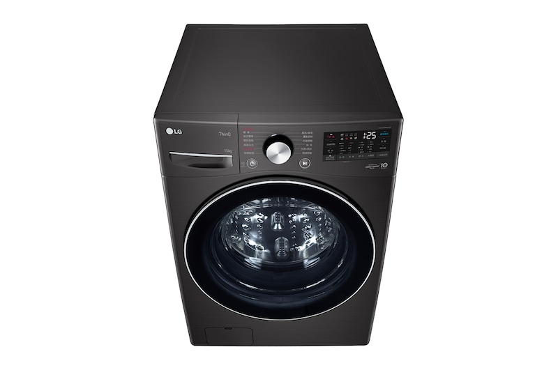 LG 15公斤滾筒洗衣機｜尊爵黑｜蒸洗脫 (特定通路販售), WD-S15TBB