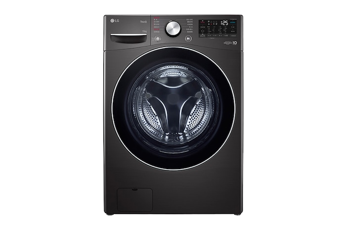15公斤滾筒洗衣機|尊爵黑|蒸洗脫 (特定通路販售), WD-S15TBB 正視圖