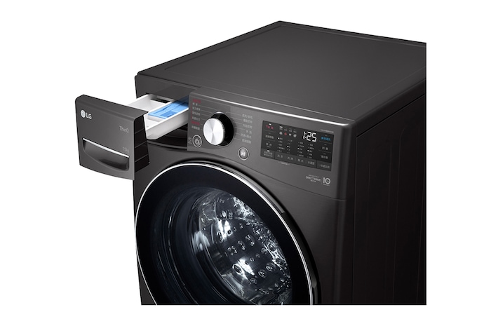 LG 15公斤滾筒洗衣機|尊爵黑|蒸洗脫 (特定通路販售), WD-S15TBB