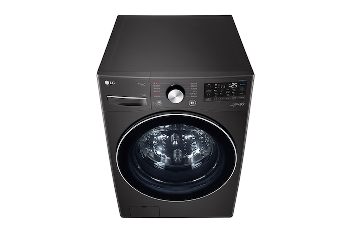 LG 15公斤滾筒洗衣機|尊爵黑|蒸洗脫 (特定通路販售), WD-S15TBB