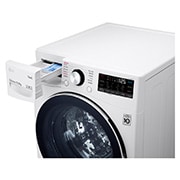 LG 15公斤滾筒洗衣機｜冰瓷白｜蒸洗脫烘 (洗15+烘8公斤), WD-S15TBD