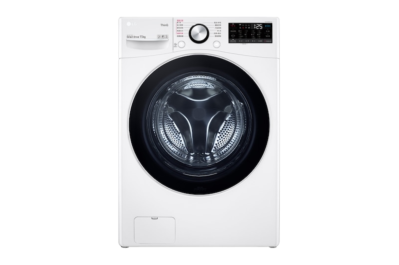 LG 洗乾衣機堆疊｜蒸洗脫15公斤+熱泵除濕乾衣10公斤｜冰瓷白, FD15WPT.WR100VW