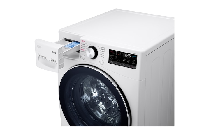LG 洗乾衣機堆疊|蒸洗脫15公斤+熱泵除濕乾衣10公斤|冰瓷白, FD15WPT.WR100VW