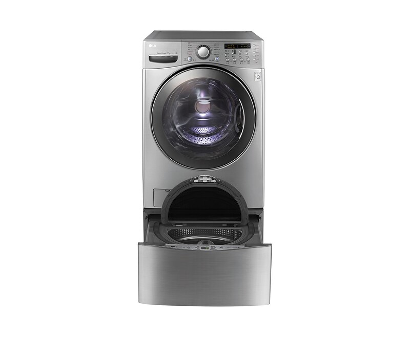 LG TWINWash 雙能洗(蒸洗脫烘) 17公斤+2.5公斤洗衣容量, WD-S17DVD TWINWash