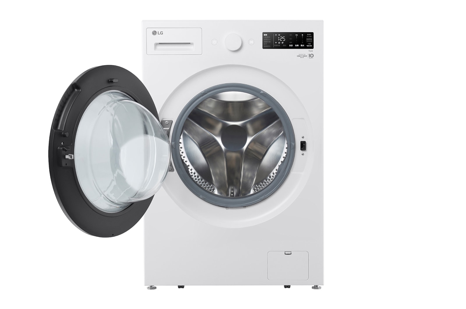 LG 18公斤滾筒洗衣機｜雪霧白｜AI DD™ 蒸洗脫, WD-S18NW