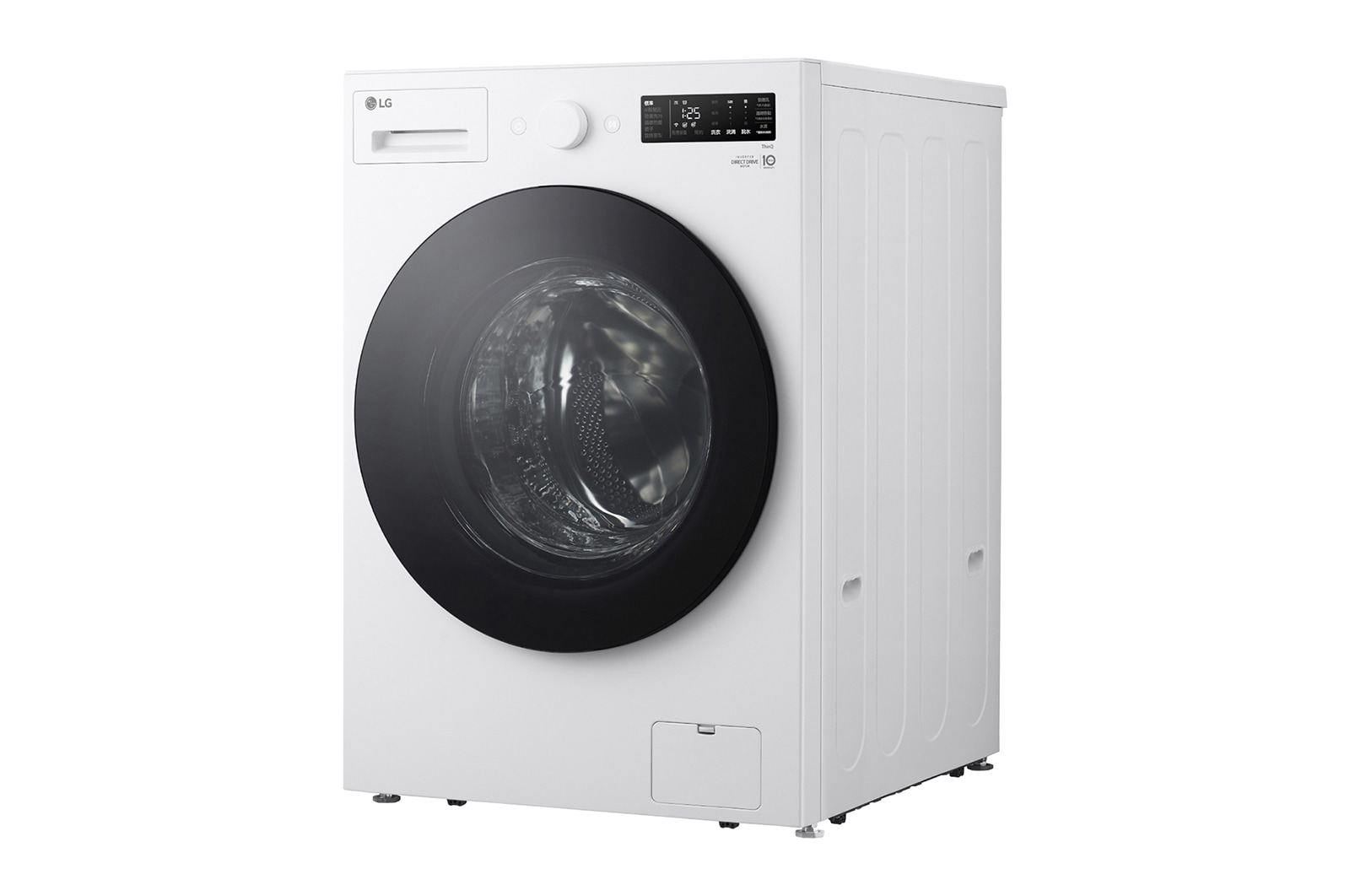 LG 18公斤滾筒洗衣機｜雪霧白｜AI DD™ 蒸洗脫, WD-S18NW