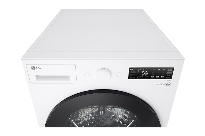 LG 18公斤滾筒洗衣機|雲霧白|AI DD™ 蒸洗脫, WD-S18NW