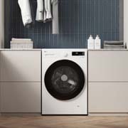 LG 18公斤滾筒洗衣機｜雪霧白｜AI DD™ 蒸洗脫, WD-S18NW