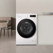 LG 18公斤滾筒洗衣機｜雪霧白｜AI DD™ 蒸洗脫, WD-S18NW