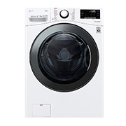 LG 蒸氣滾筒洗衣機 (蒸洗脫烘)&#xff5c;洗衣18公斤&#43;烘衣10公斤 (冰磁白) WD-S18VBD 正視圖