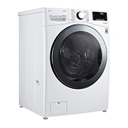 LG 蒸氣滾筒洗衣機 (蒸洗脫烘)｜洗衣18公斤+烘衣10公斤 (冰磁白), WD-S18VBD