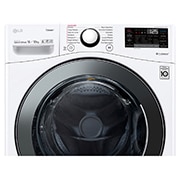 LG 蒸氣滾筒洗衣機 (蒸洗脫烘)｜洗衣18公斤+烘衣10公斤 (冰磁白), WD-S18VBD